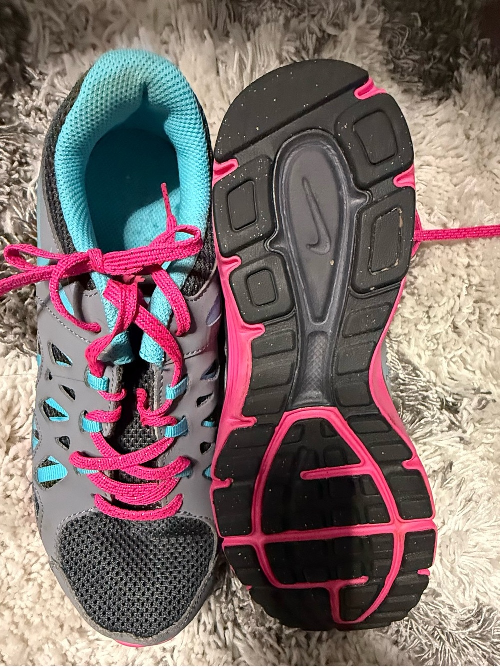 Nike kids dual fusion run sneaker